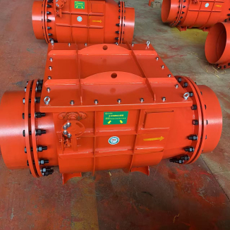 Explosion Decoupling Flap Valve