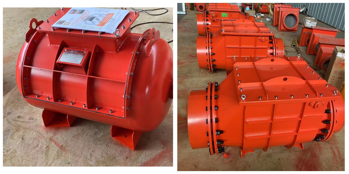 Vanne à clapet de découplage d'explosion Vanne à clapet de découplage d'explosion