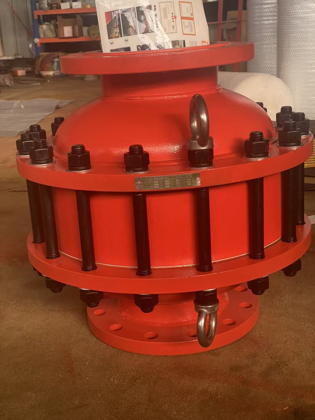 مانع اللهب المدمج