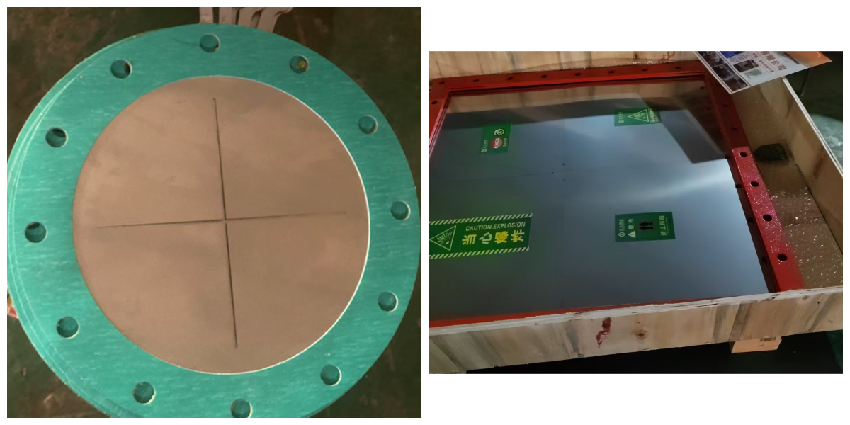 Disque de rupture plate Disque de rupture plate