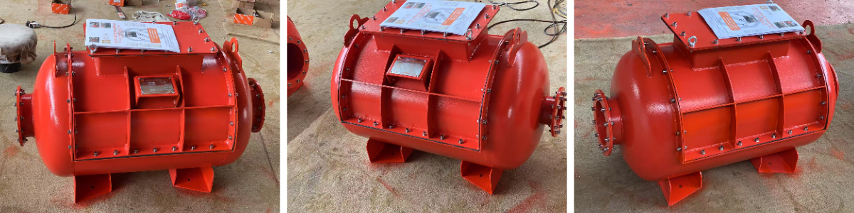 Clapet anti-explosion bidirectionnel