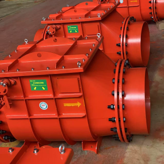 Explosion Barrier Shutter Valve