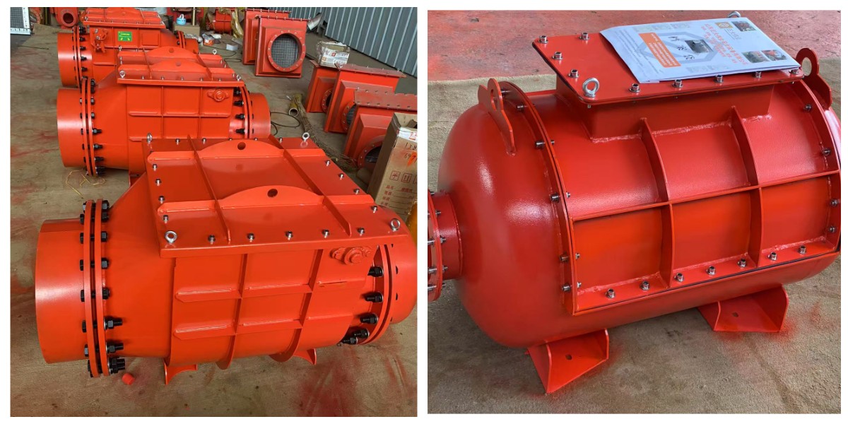 Vanne d'obturation de confinement d'explosion