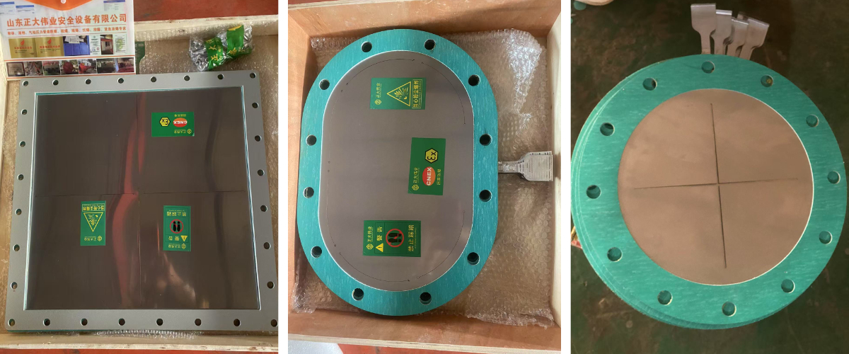 Disque de rupture composite plat