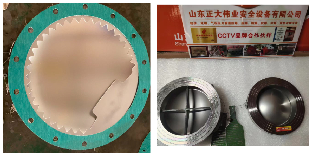 Reverse-Acting Rupture Disc