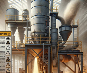 Environnements explosifs de poussières